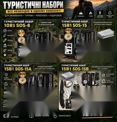 Туристичний набір 10B1 SOS-8