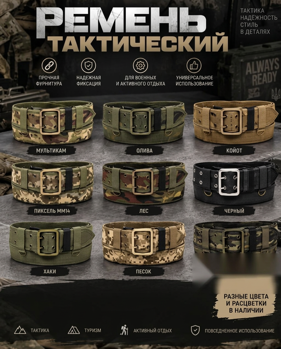 Ремінь тактичний