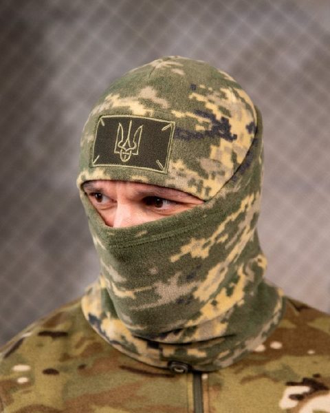 Балаклава флісова камуфляжна
