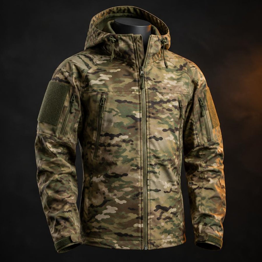 Куртка тактична Soft Shell Мультикам